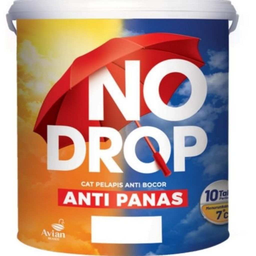 No Drop Anti Panas 1 Kg - Cat Pelapis Anti Bocor (Waterproofing)