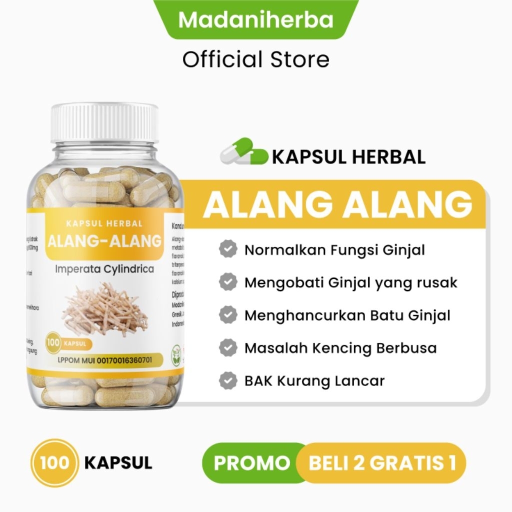 KAPSUL AKAR ALANG-ALANG