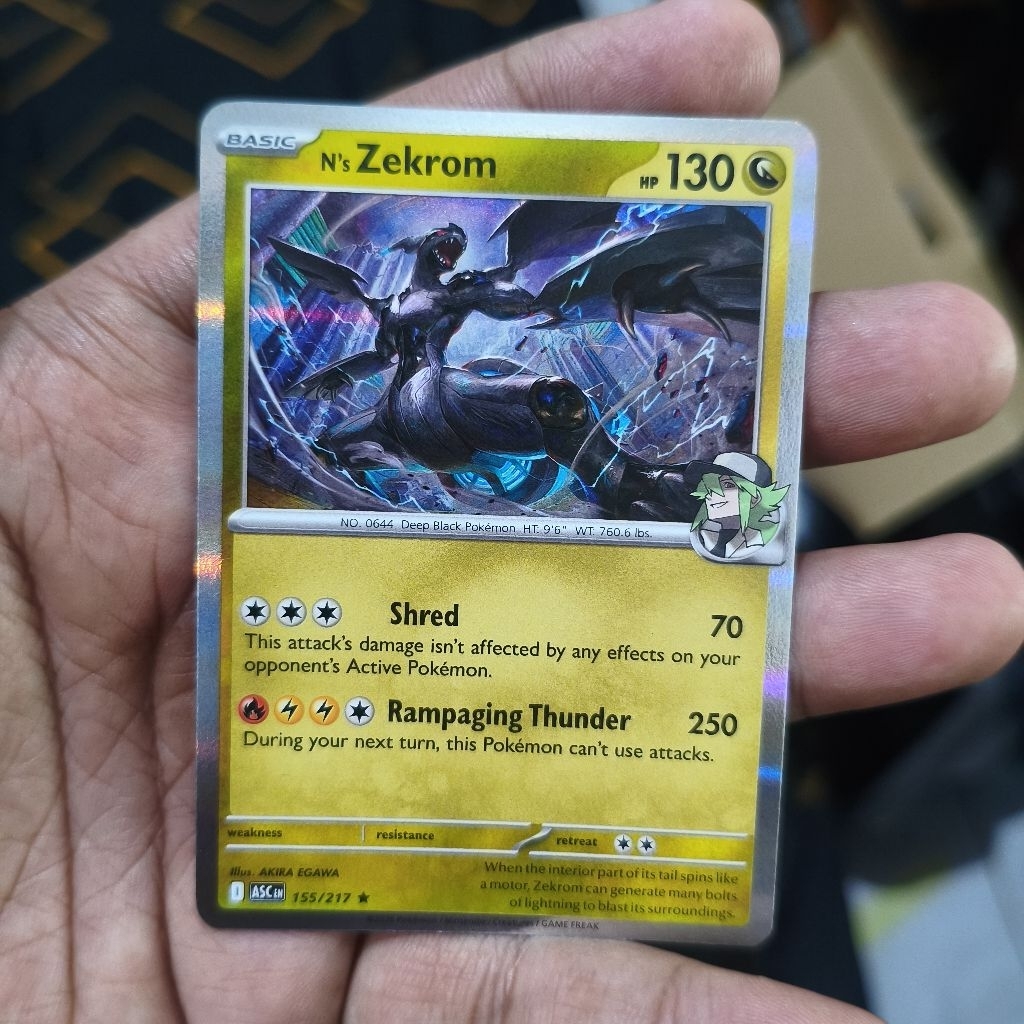 zekrom tcg pokemon / kartu pokemon