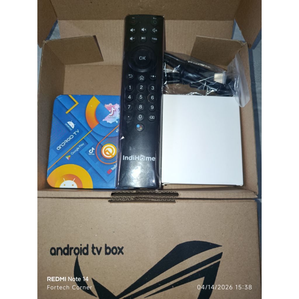 STB Android TV - B860H V5 + Ram 2GB - OS12 -  Remote Voice