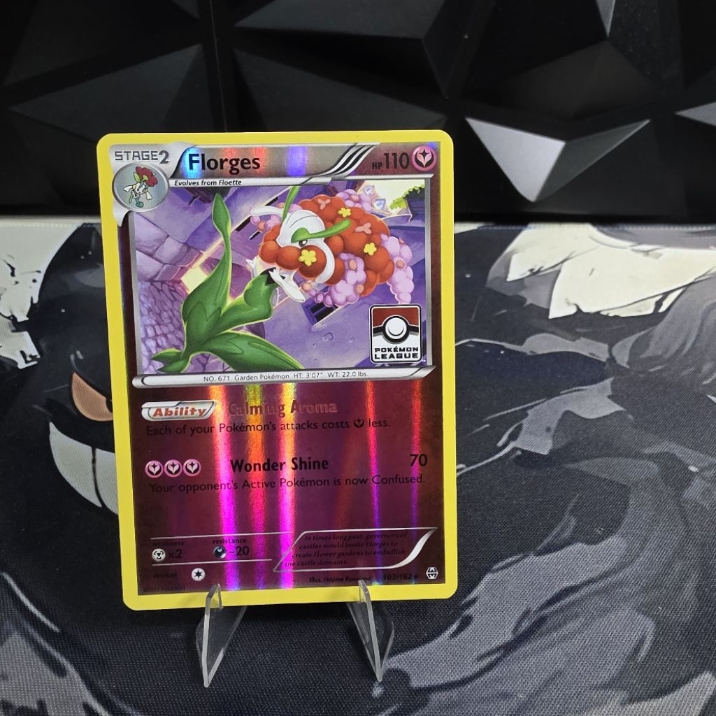 TCG Pokemon Florges Holo Foil Pokemon League 2015 Eng