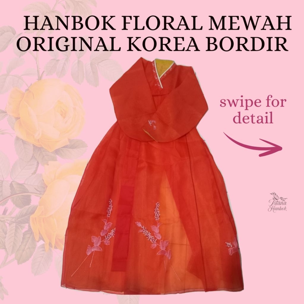 HANBOK KOREA WANITA DEWASA PREMIUM ORIGINAL STOK TERBATAS | Hanbok Premium Wanita | Hanbok | Hanbok 