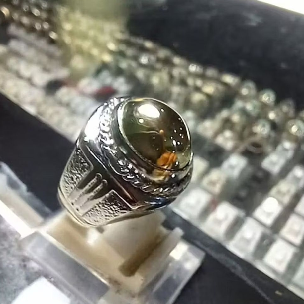 CINCIN BATU BADAR EMAS ASLI NATURAL 01