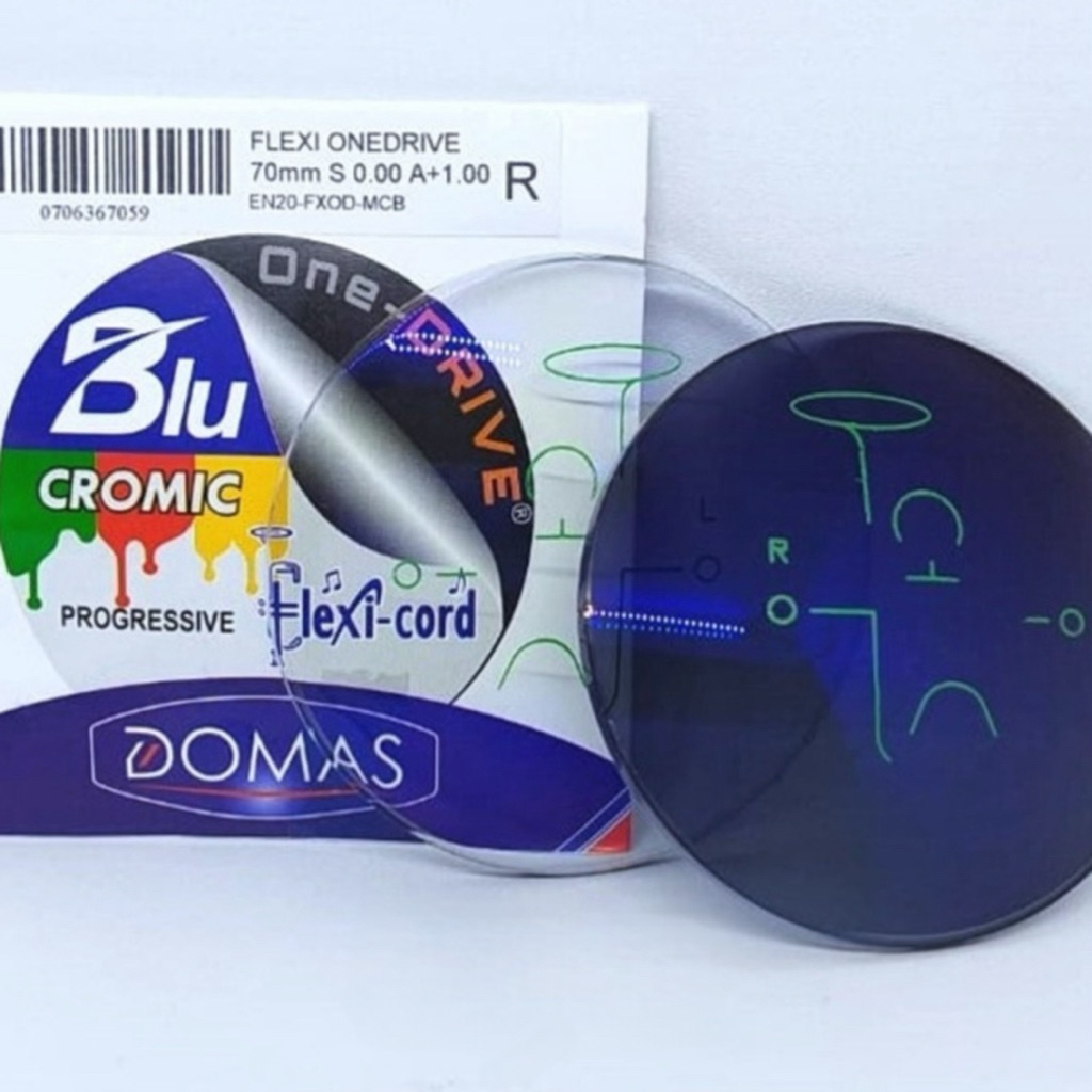 kacamata progresif Bluecromic one drive by Domas