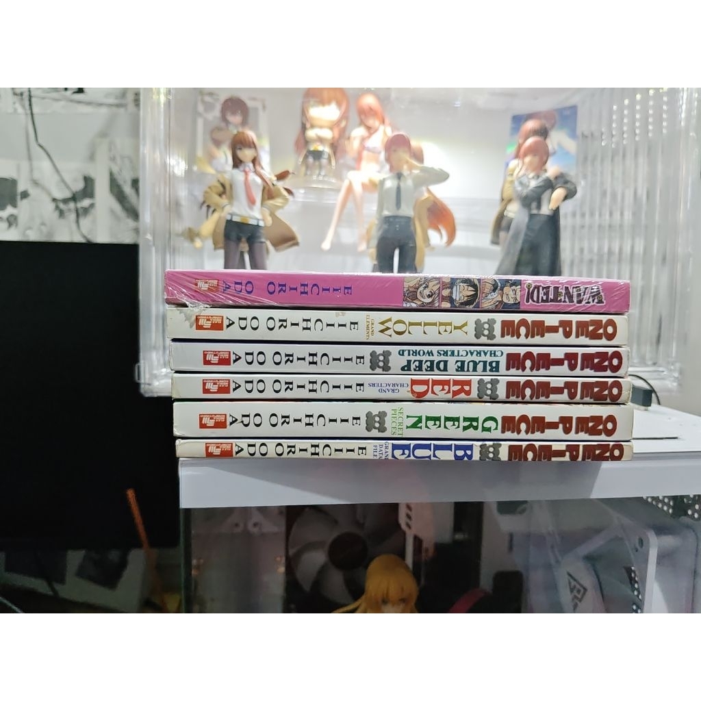 Paket Komik Databook One Piece Red, Wanted, Blue, Blue Deep, Yellow, Green