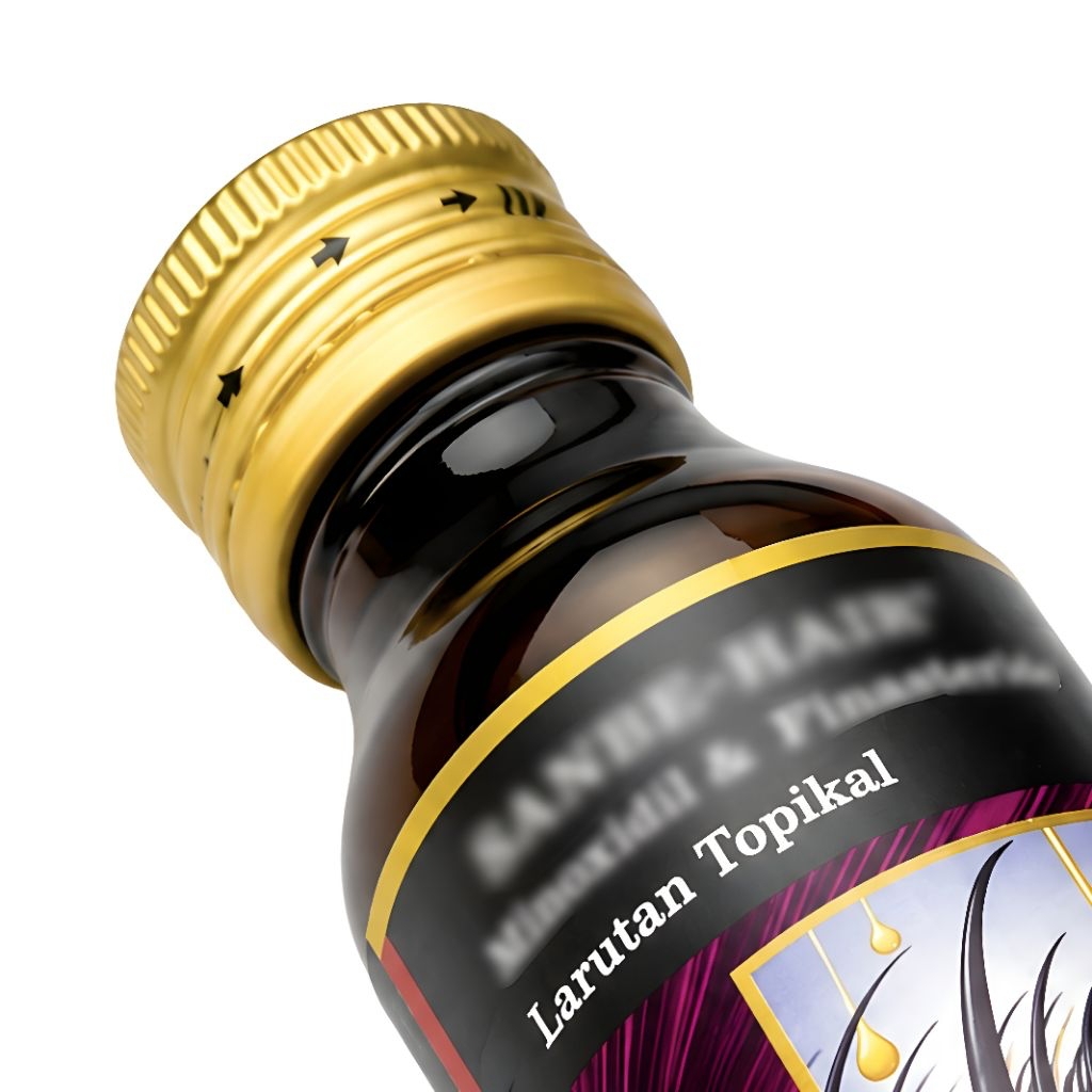 Serum Rambut San Hair 5% Penumbuh Rambut Brewok BPOM (Penumbuh Rambut, Brewok dan Jenggot)