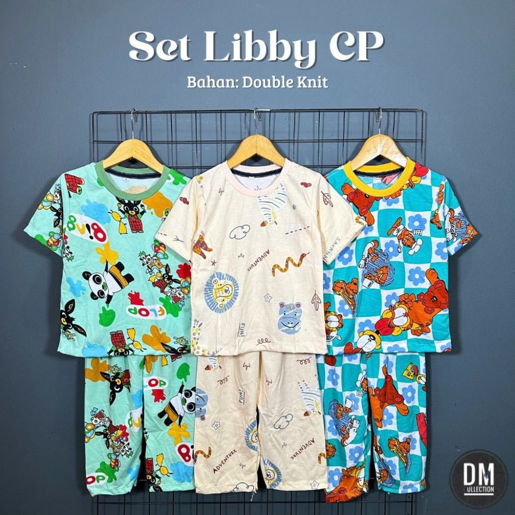 SET LIBBY CP | PAKAIAN ANAK LAKI-LAKI | USIA 15 TAHUN