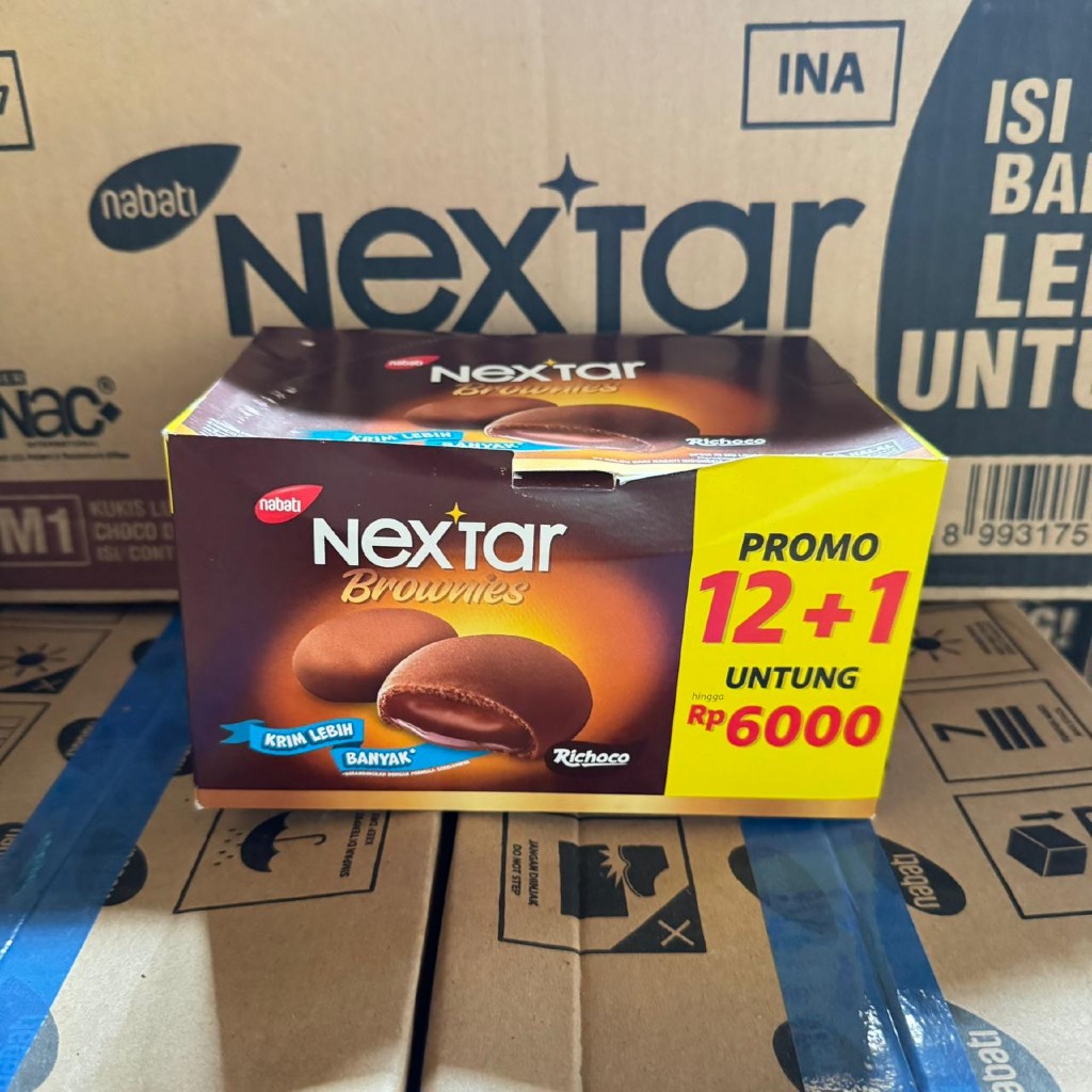 Nextar brownies 1 dus isi 8 box termurah