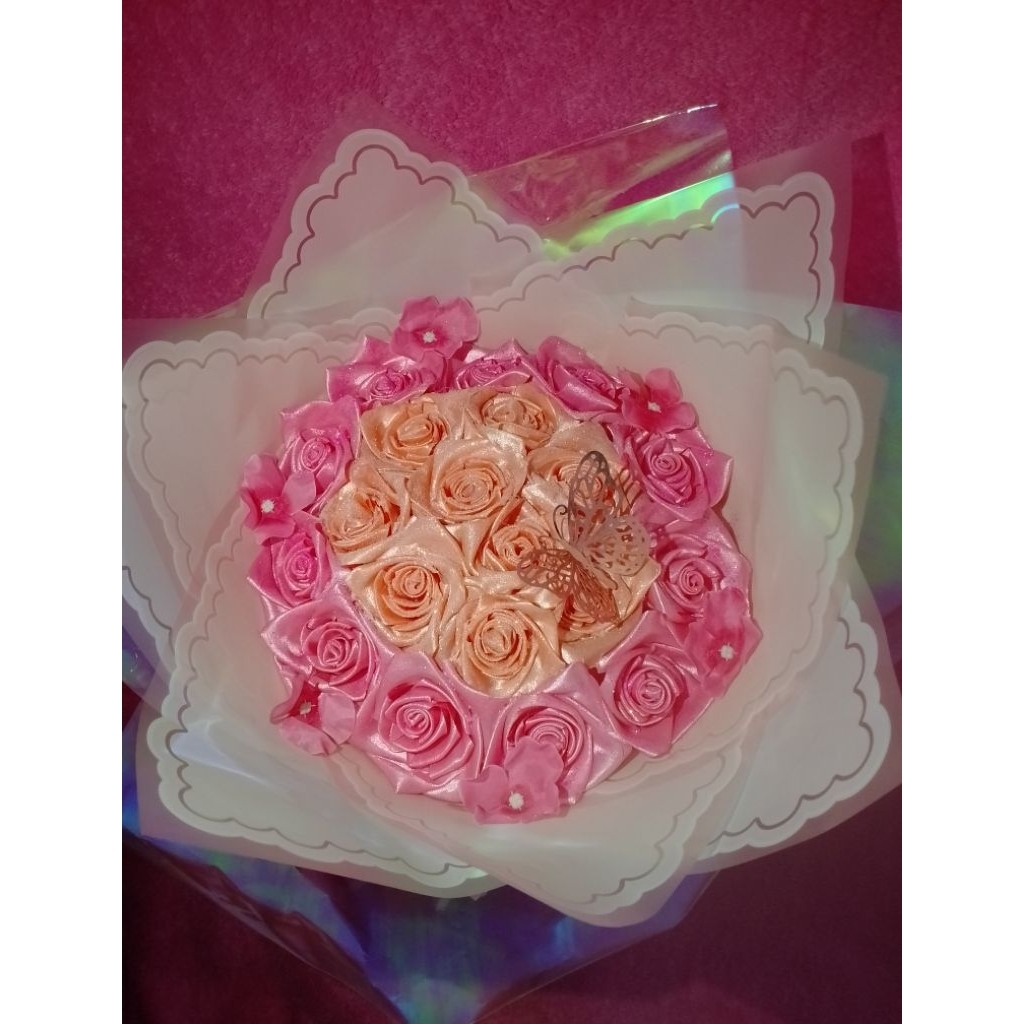 Ready buket satin Palembang