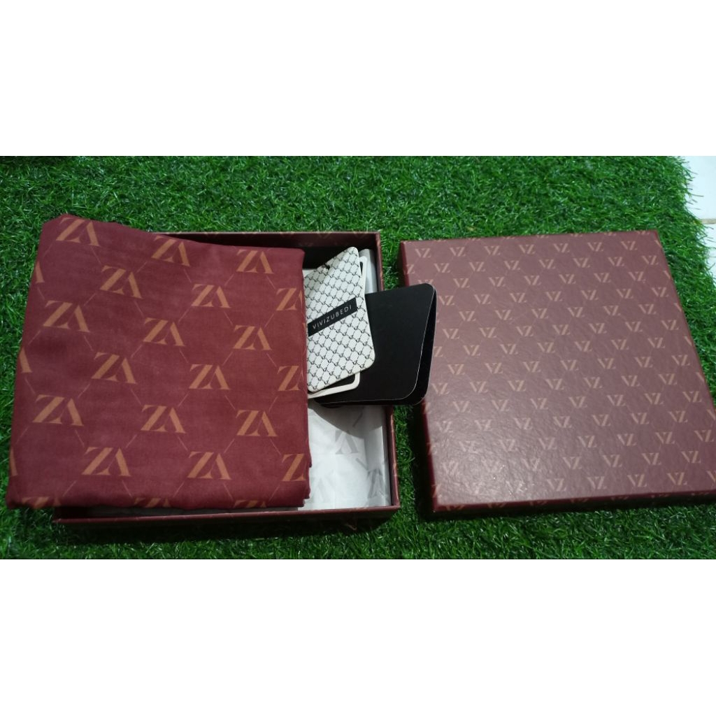 Monogram VZ Voal Scarf