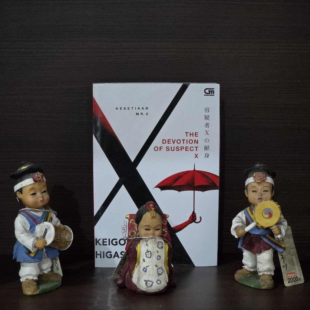 (preloved) keigo higashino - kesetiaan mr. x