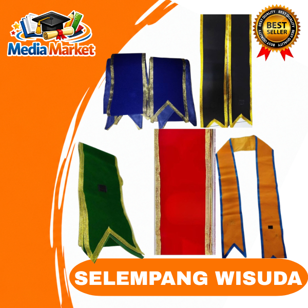 Selempang Wisuda Polos