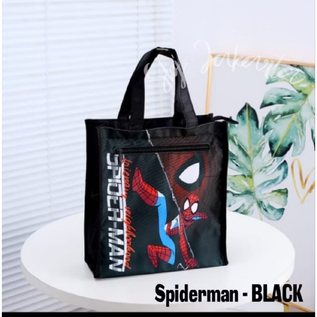 Tas spiderman anak tas anak karakter spiderman tote bag spiderman anak