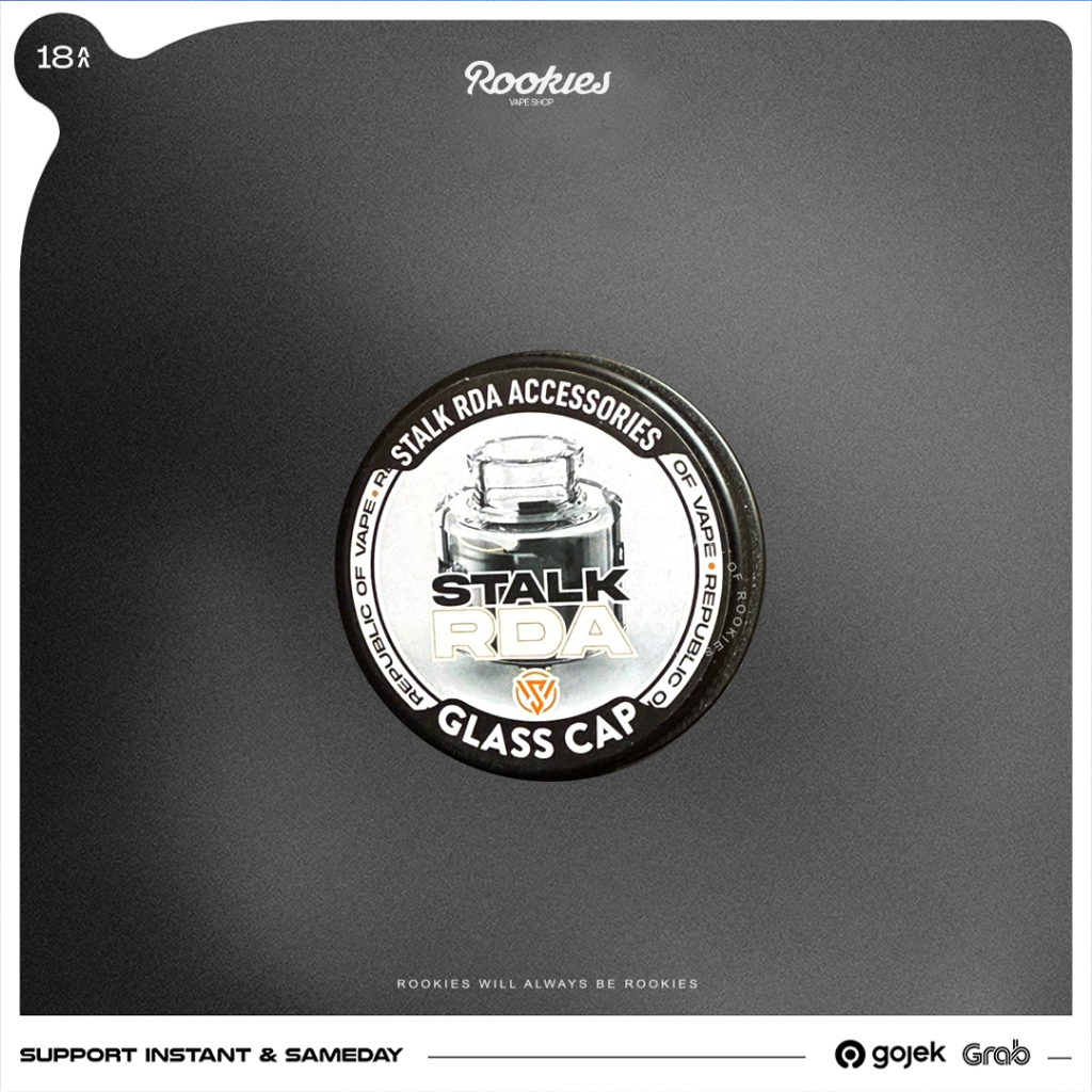 STALK Replacement Glass Cap for RDA Single Coil AC281
