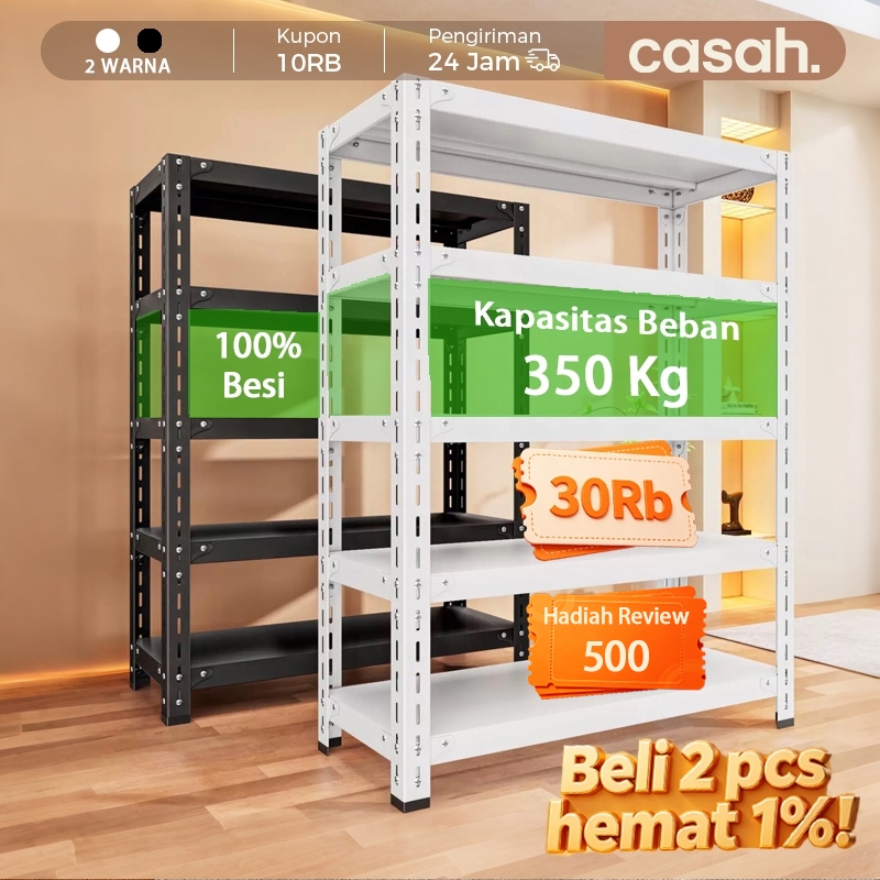 Casah Rak Besi Rak Besi Siku 5 Susun Rak Aquarium Rak Serbaguna Rak Besi Siku Rak besi Rak Barang