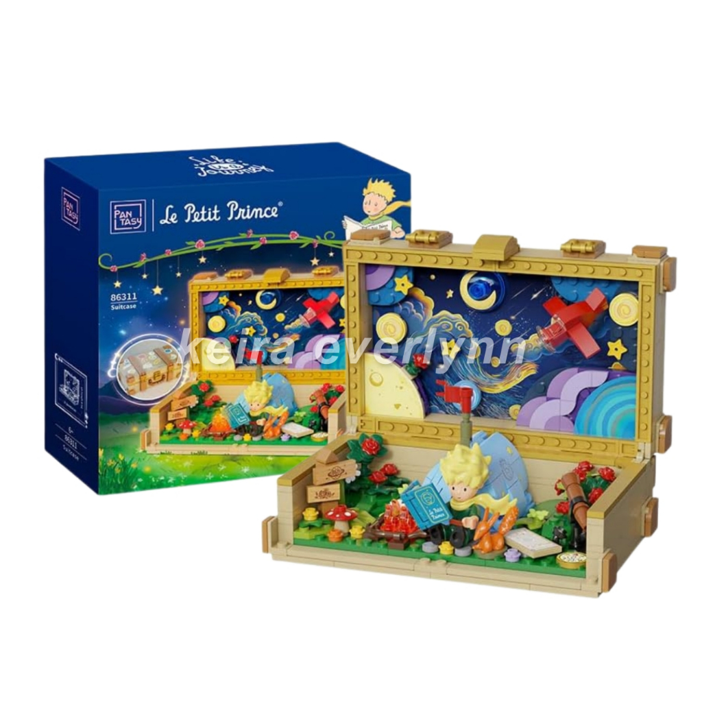 Pantasy x Le Petit Prince The Little Prince Suitcase 86311 Building Blocks / Lego Mainan Anak