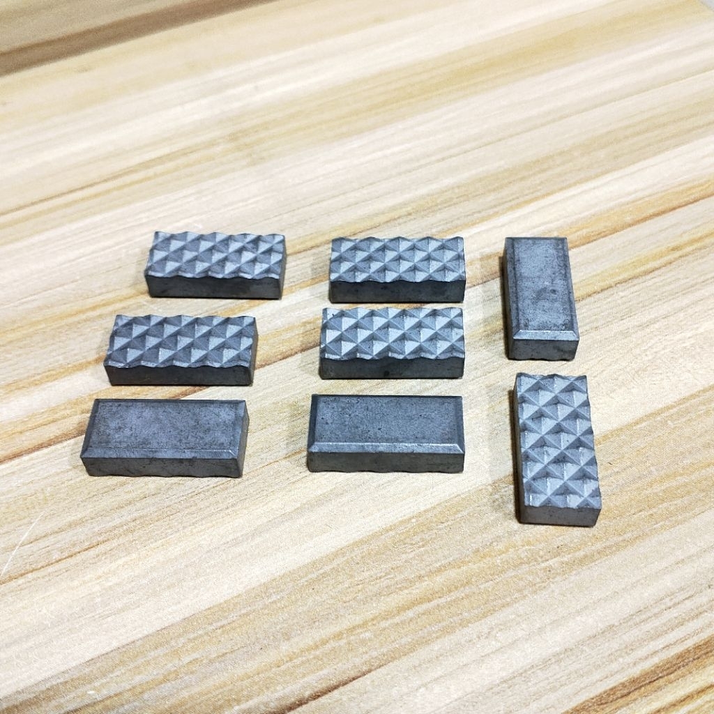 Mata Widia 6.2 × 10 × 22  YG11 pahat Widia kulit buaya 6.2×10×22 carbide sumur bor pengganti tricon