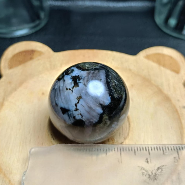 Natural Indigo Gabbro Sphere (11)