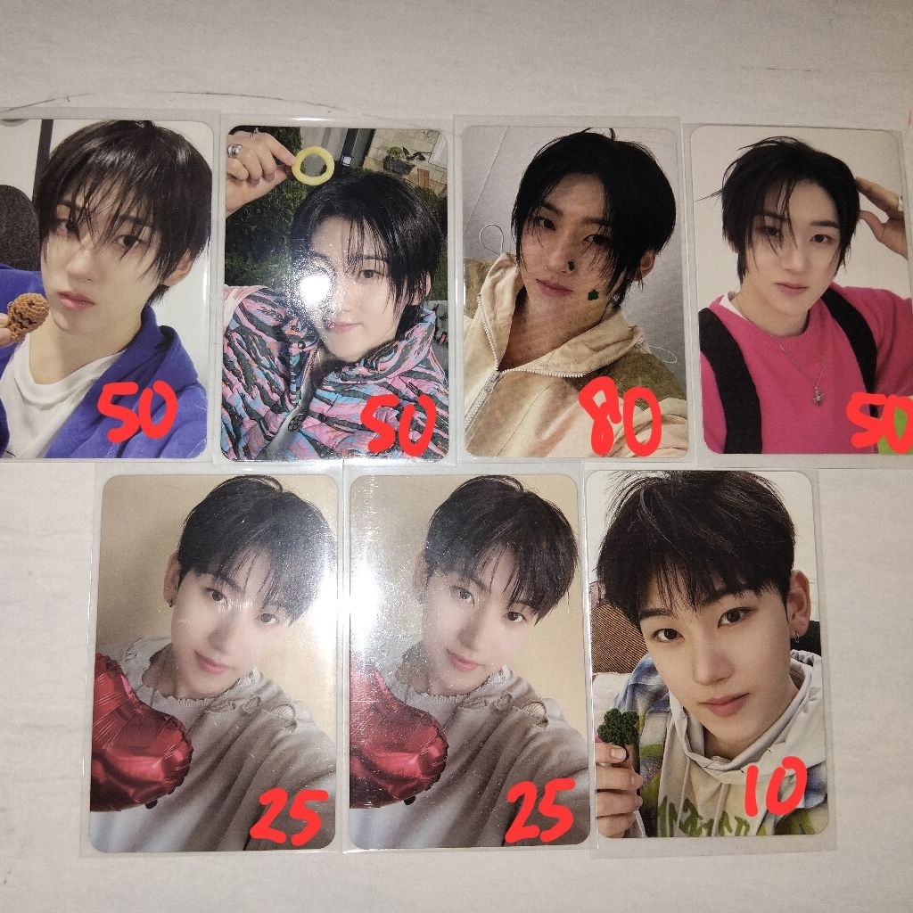 [BACA DESK] Photocard kickflip official keiju kyehoon donghyeon minje juwang donghwa amaru album sho