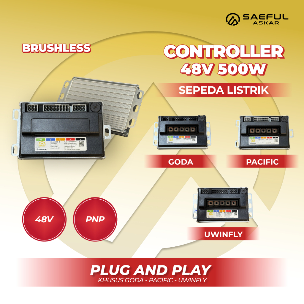 Controller Sepeda Listrik Uwinfly Goda Pacific PNP - Saeful Askar