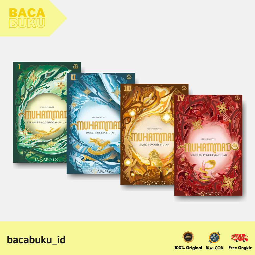 NOVEL MUHAMMAD 1 LELAKI PENGGENGGAM HUJAN, MUHAMMAD 2 PARA PENGEJA HUJAN, MUHAMMAD 3 SANG PEWARIS HU