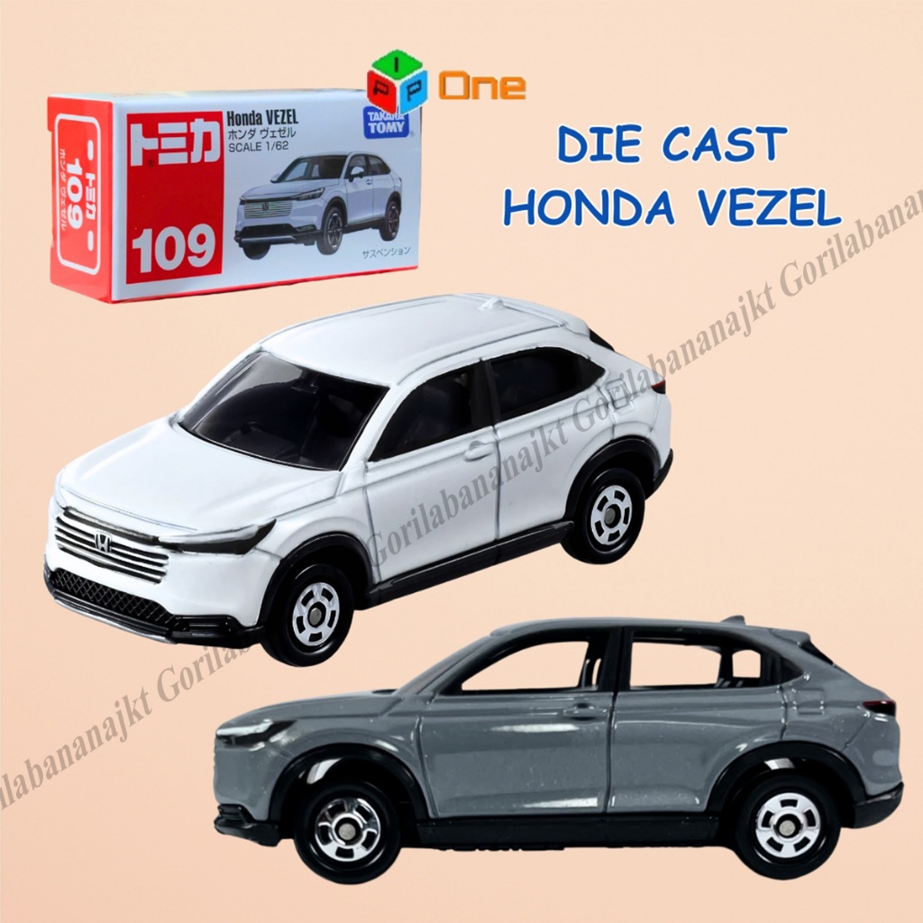 Tomica Reguler #109 Honda Vezel RV & 1st Ver. Mobil Diecast
