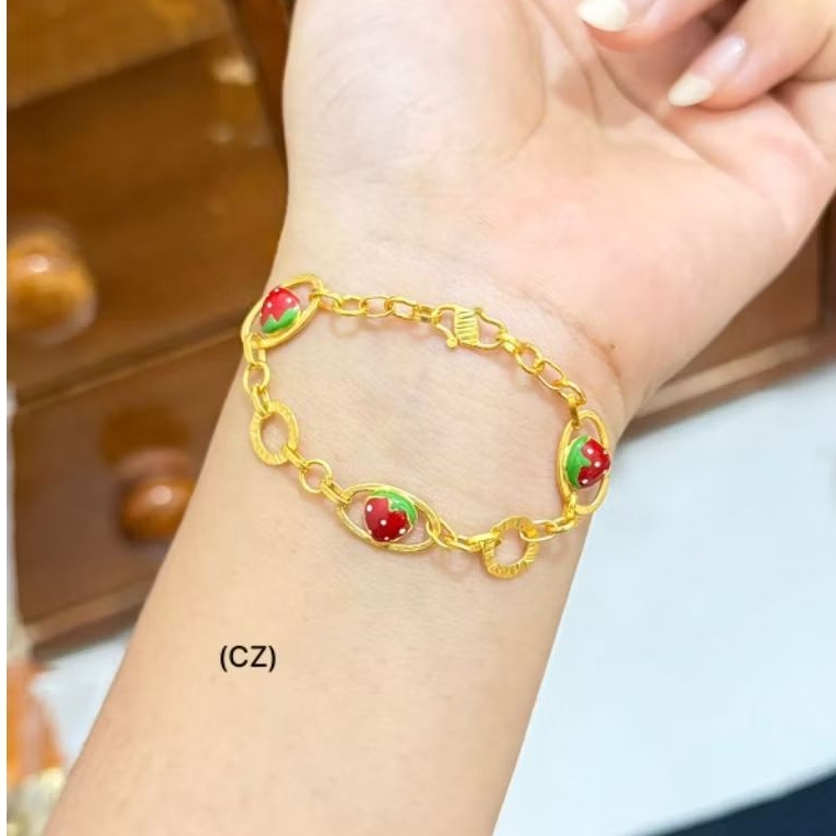 GELANG ANAK RANTAI BULAT KOIN 91
