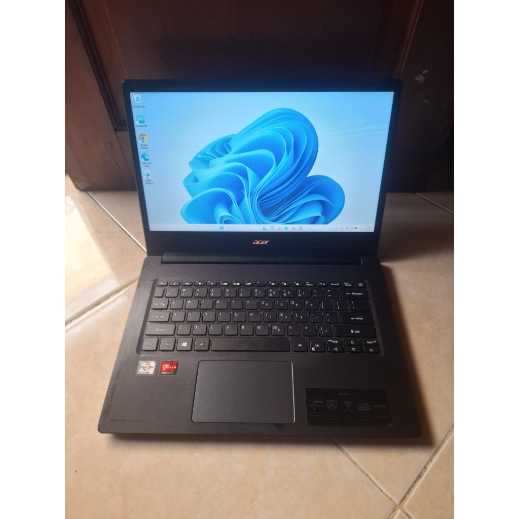 Laptop Second Acer Aspire A314 - 22 Amd Athlon Silver