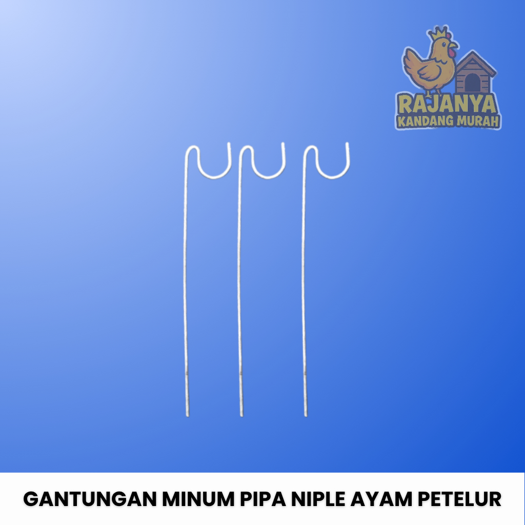 Gantungan / Cantolan Minum Pipa Niple Ayam Petelur (Galvanis)