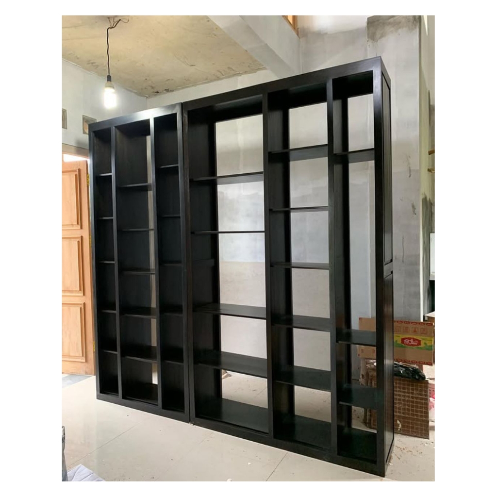 Custom Rak Partisi Ruangan Minimalis Modern | Start Harga 1.300.000/m Free Desain 3D Kediri Blitar M