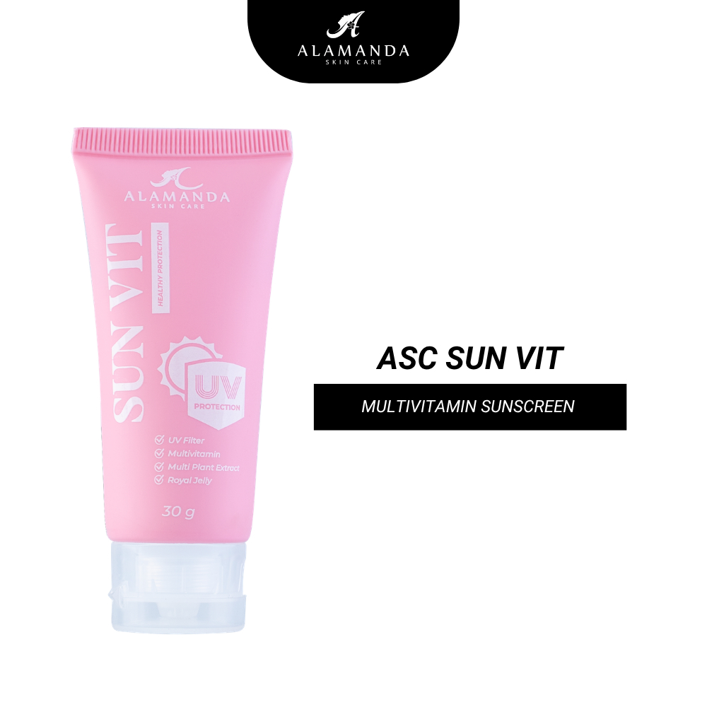 Alamanda Skincare Sun Vit Sunscreen - Healty Protection dan Multi vitamin