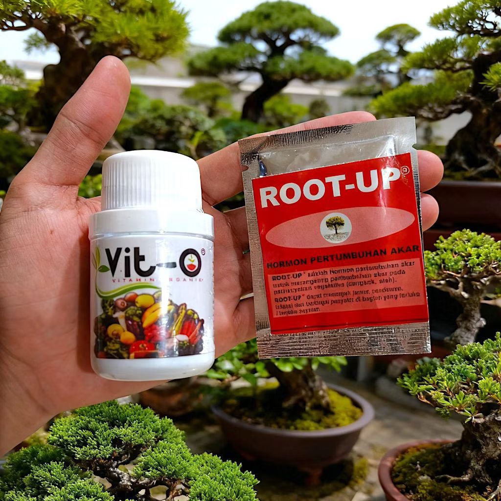 Pupuk Organik Cair Vit-O 50ml + root up boster Meningkatkan Daya Tahan Tanaman, Percepat Pertumbuhan