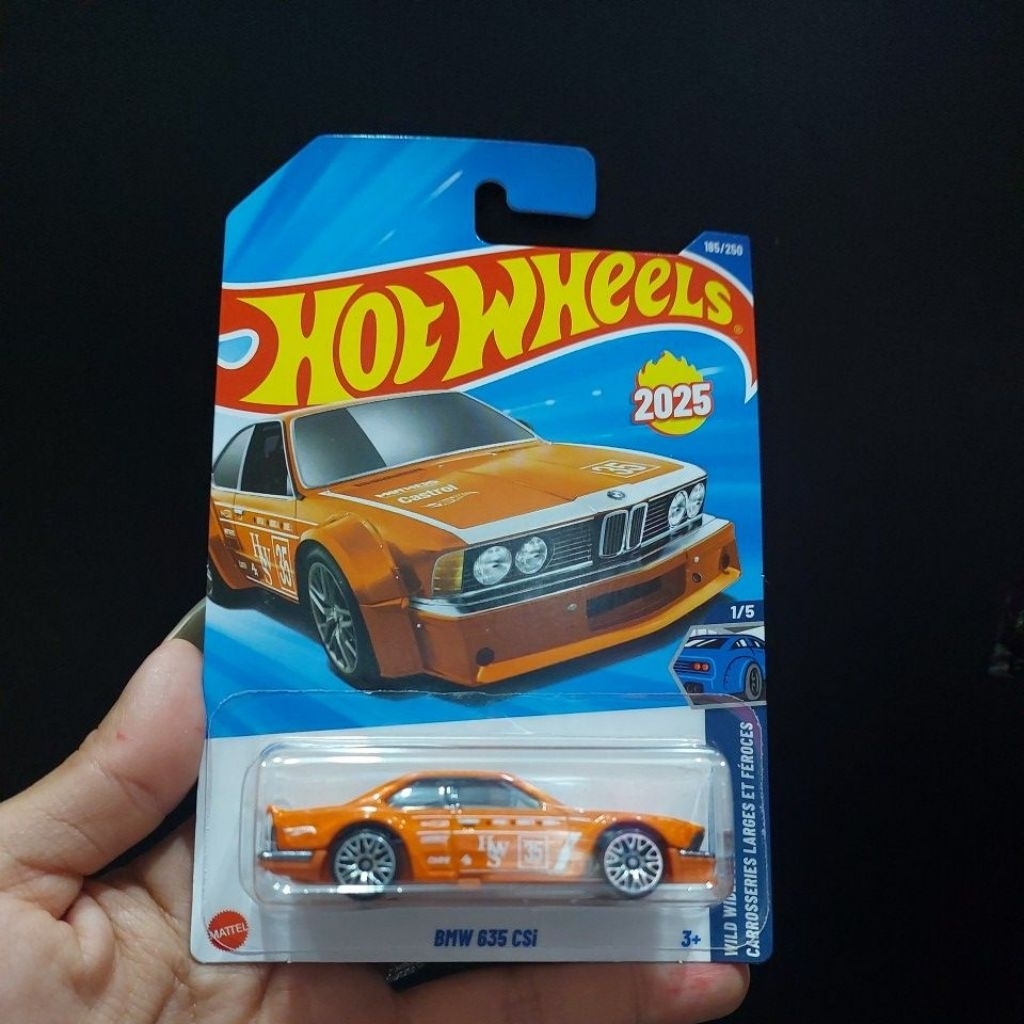 HOT WHEELS HOT ITEM HOT WHEELS BMW 635 CSi ORANGE( DUS F)