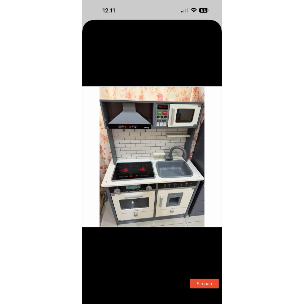 Preloved Kitchen mainan anak