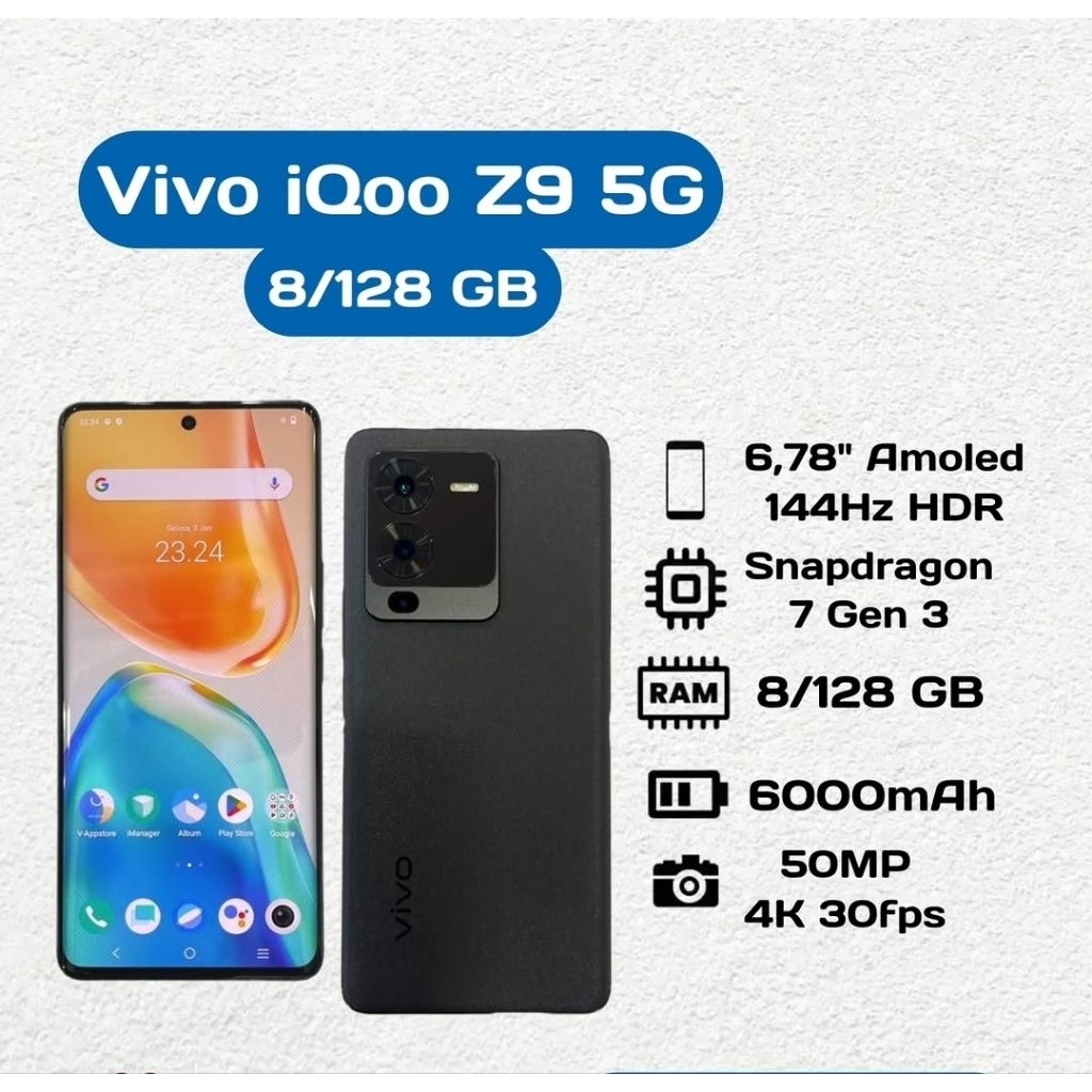 Vivo iQoo Z9 5G 8/128 GB Second