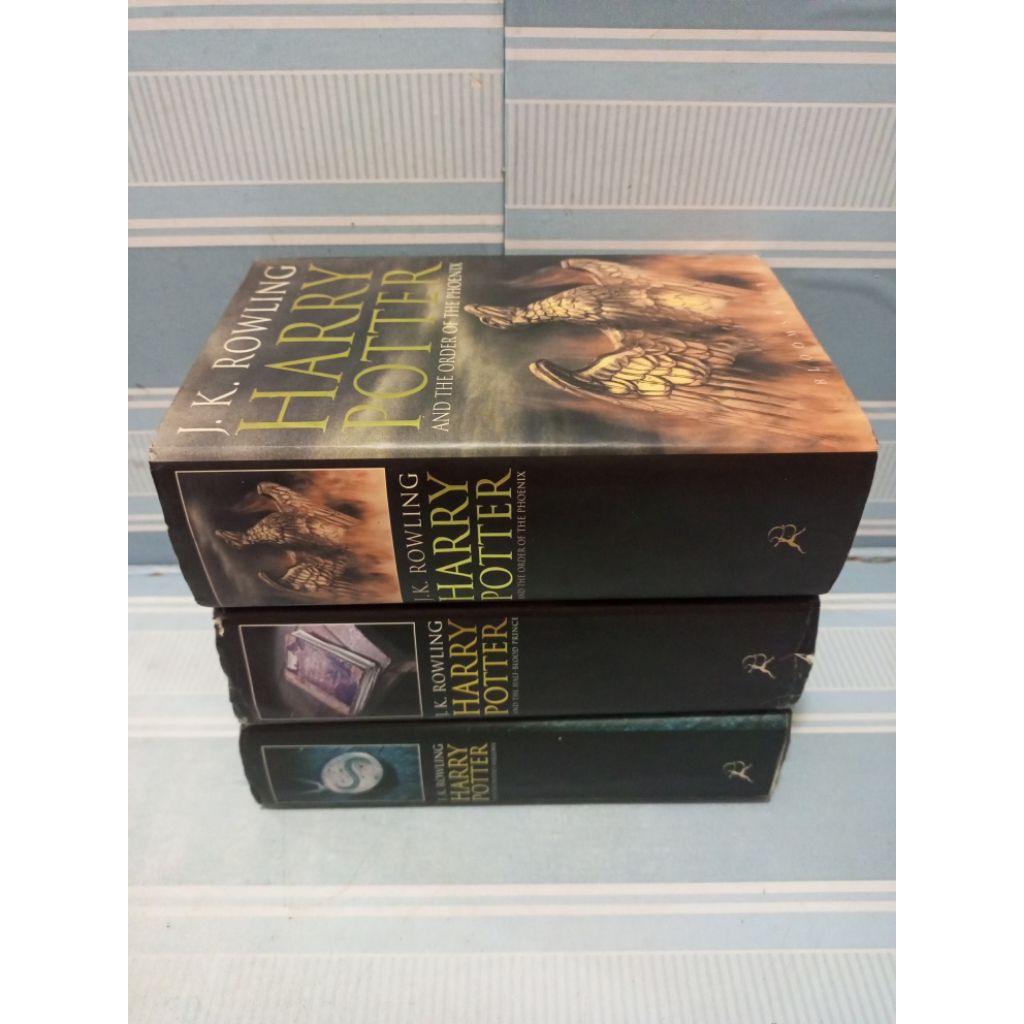 Novel harry potter bahaha inggris hard cover