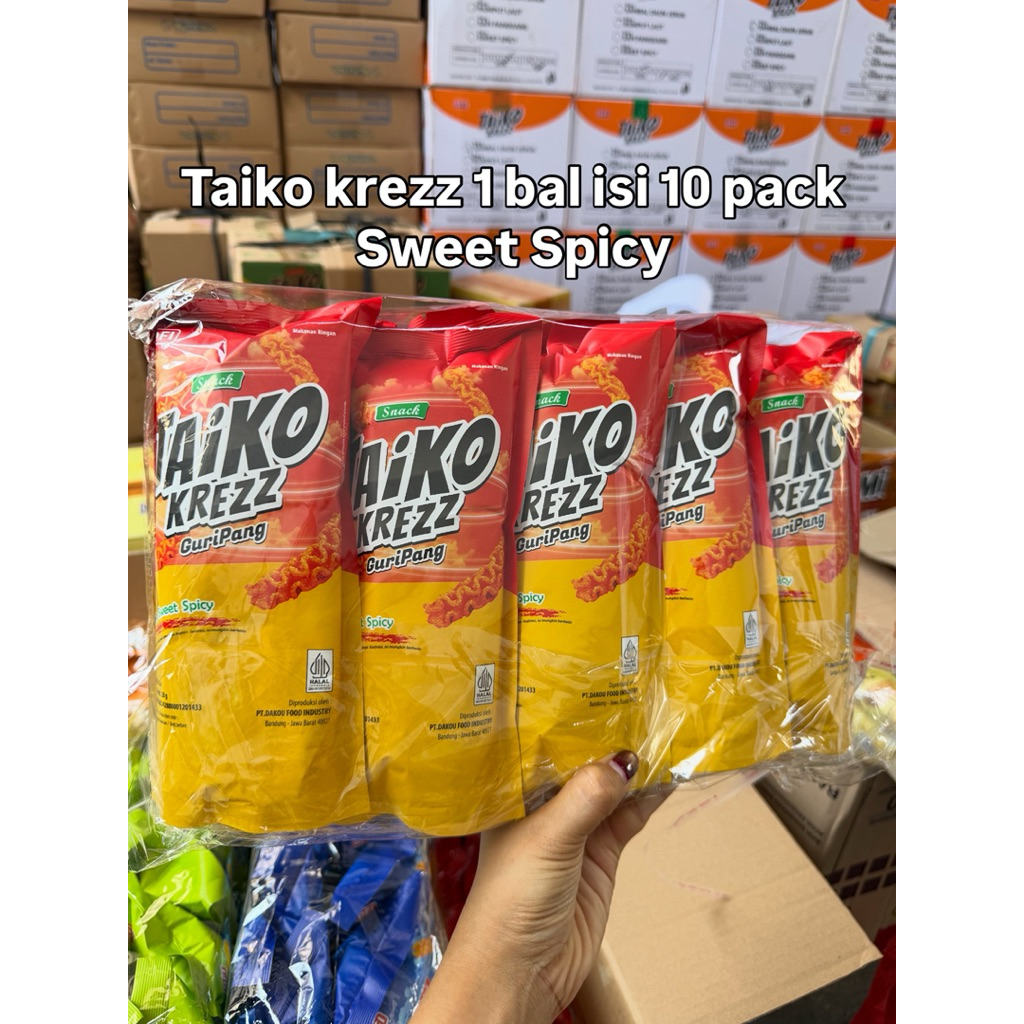 Taiko Guripang Rumput Laut / Taiko Guripang Sweet Spicy / Taiko Guripang sapi panggang / Taiko gurip