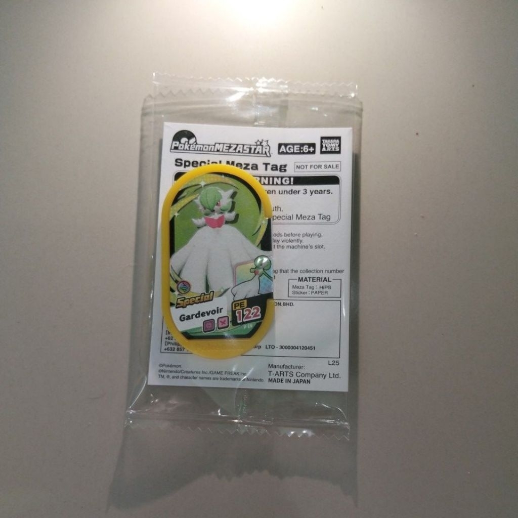 Pokemon Mezastar Gardevoir Special Mezatag