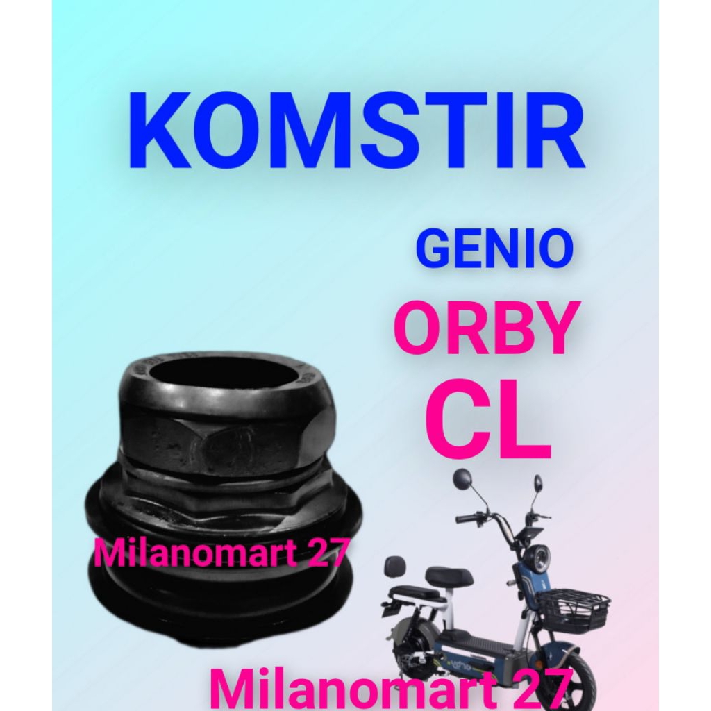 komstir sepeda listrik genio orby cl kones headset komfork sepeda listrik genio orby cl