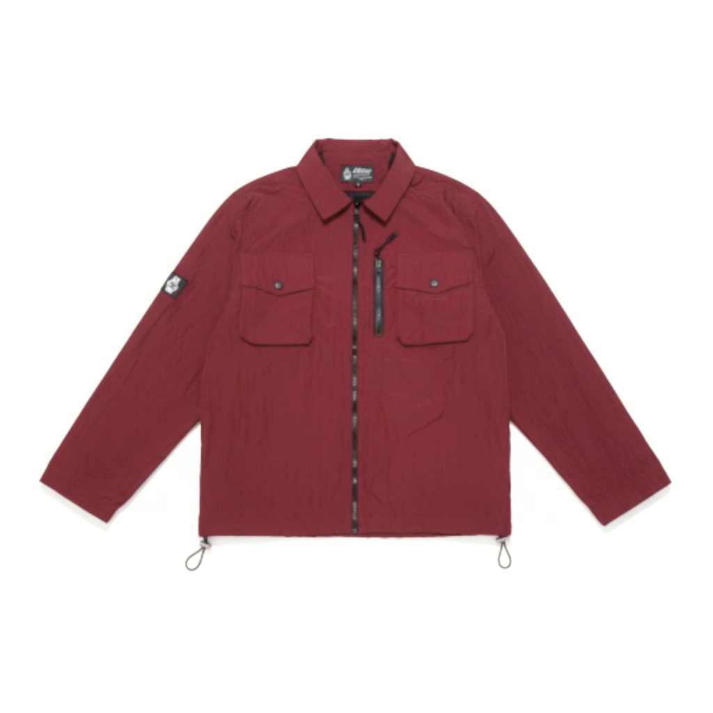 Jaket Overshirt Casual Burgundy Dusky Overshirt Jaket Unisex