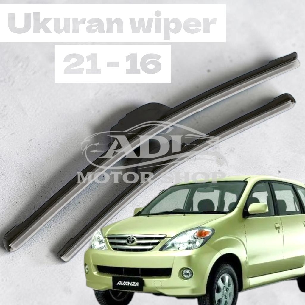wiper frameless avanza xenia 2004 - 2011