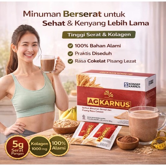 Karnus Ag Gold Sereal ORIGINAL Alga Gold Karnus 20 Sachet
