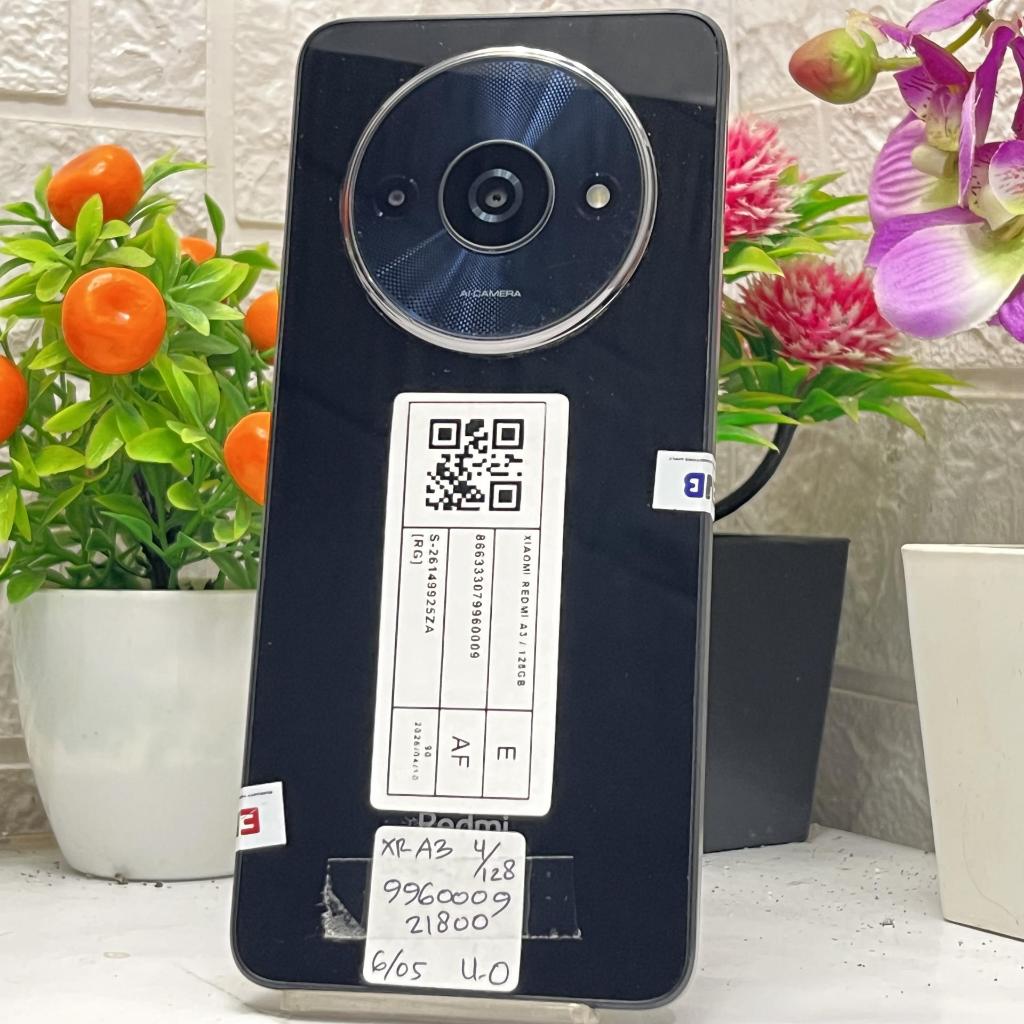 Xiaomi Redmi A3 4/128GB Hitam Bekas Second Original
