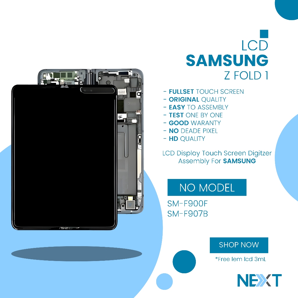 LCD Samsung Z Fold 1 - Fullset Touchscreen Original