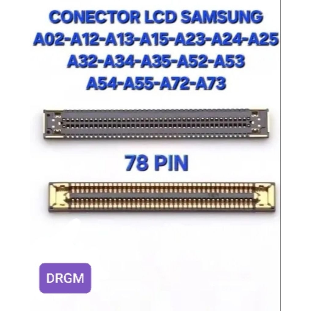 Soket lcd samsung a52  / konektor lcd samsung a32