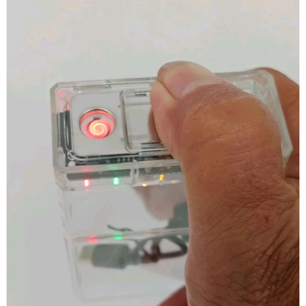 korek electric dengan kotak penyimpanan