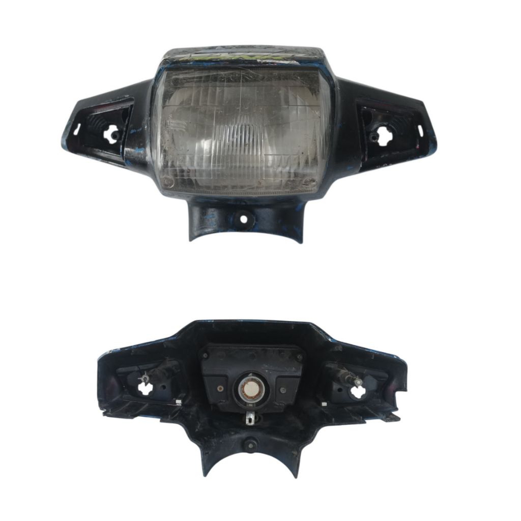 batok lampu depan assy suzuki rc110 crystal cristal original cover batok depan set headlamp lampu de