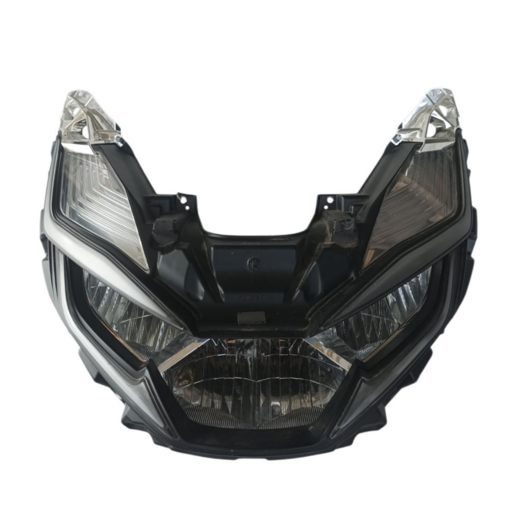 frame alis rangka alis lampu depan honda pcx 160 original alis kumis frame lampu depan lampu reflekt