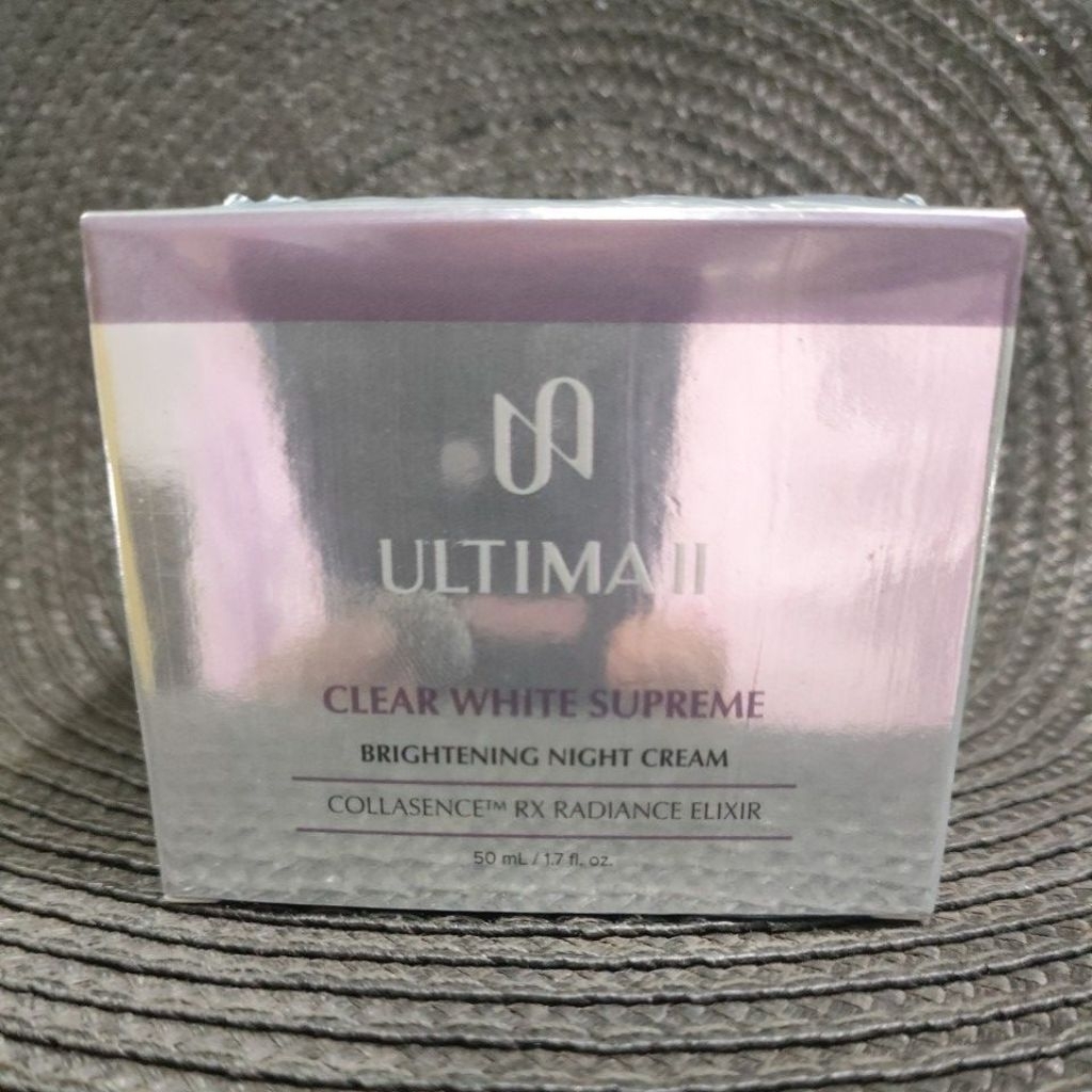 (Original)Ultima II  Clear White supreme Brightening Night cream