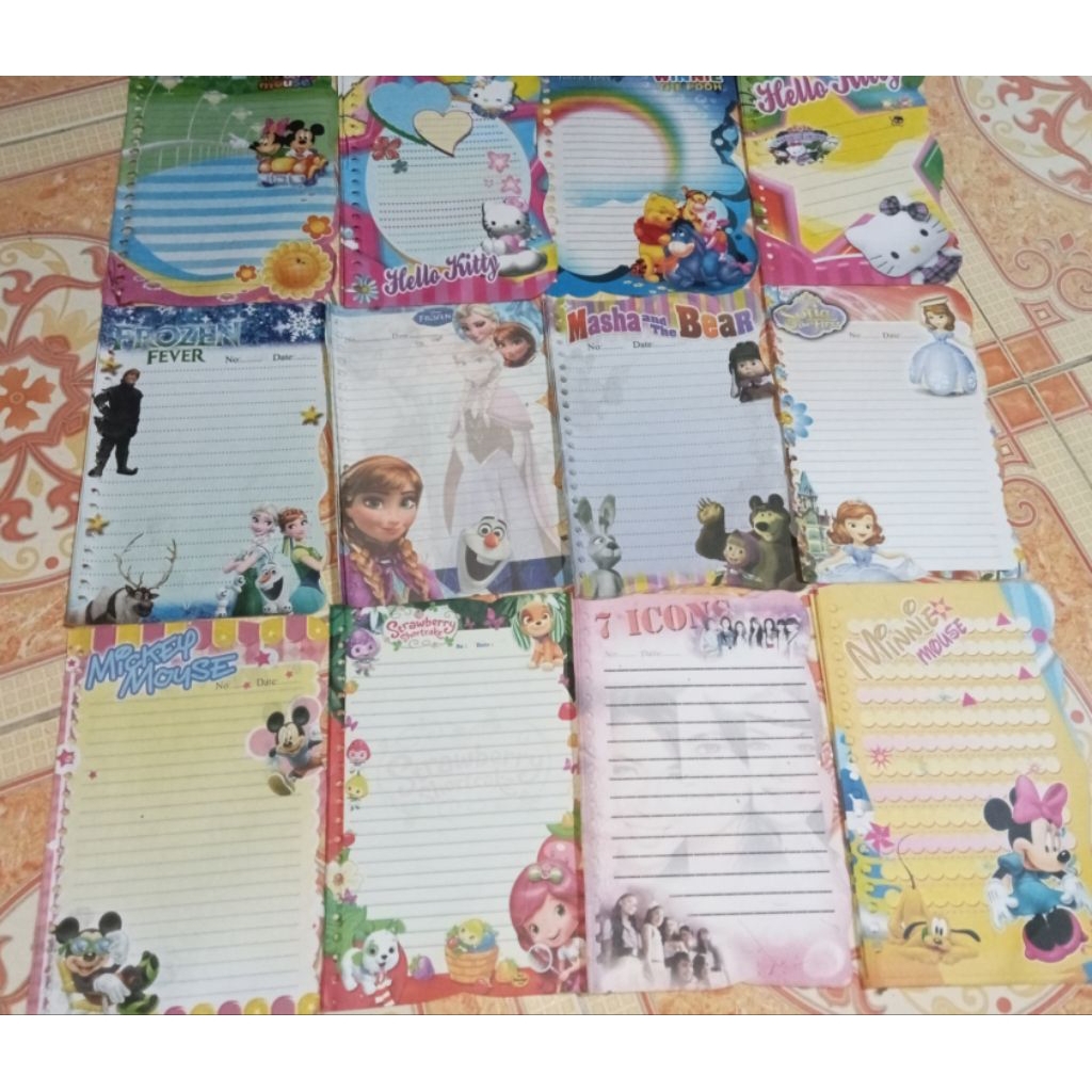 (Preloved) Kertas binder layak pakai